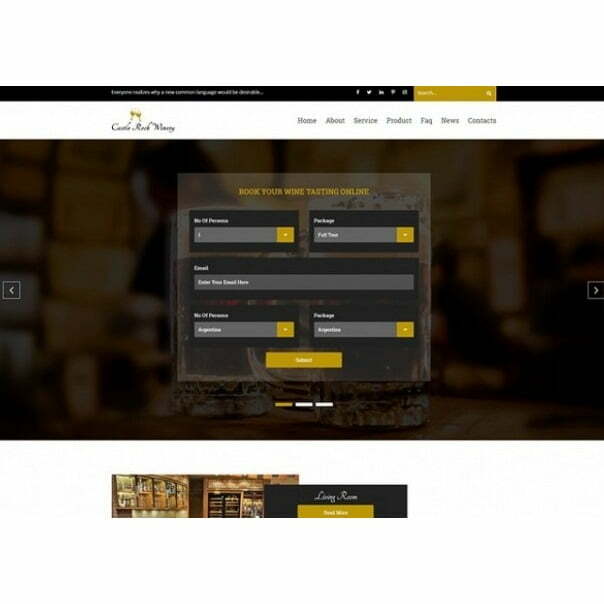 Luxury Wine – HTML Template Luxury Wine – HTML Template